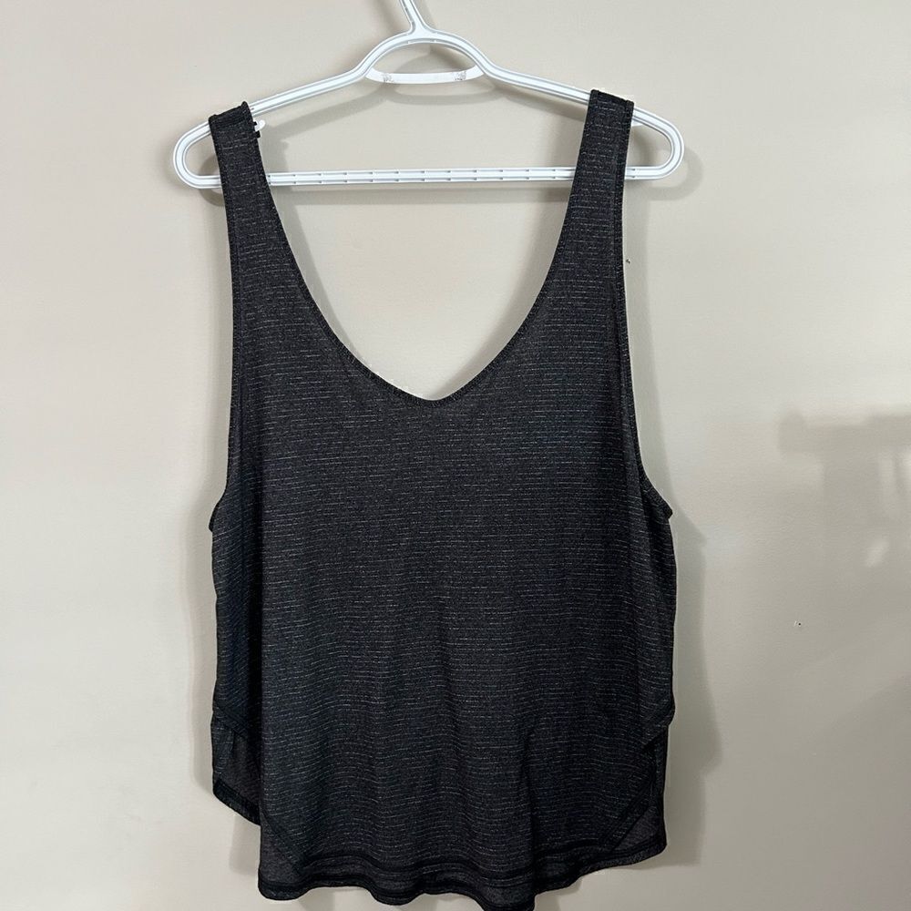 lululemon athletica Black Tank Top